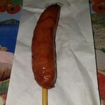 セブンイレブン - 燻製粗挽きソーセージ