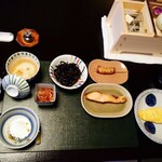 あさば - 鮭    オムレツ  も きました