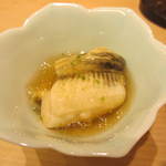 Sushi Ogura - 穴子の煮こごり。夏らしいですね。
