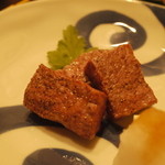 飯豊 - 山形牛の串焼き