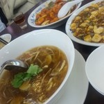 雁飯店 - フカヒレスープもおいしかった〜