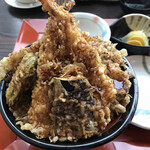 濱野井 - セットの天丼
