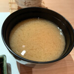 鮨 割烹 福松 - 味噌汁