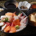 生簀割烹 雅 - 漁師丼