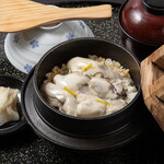 生簀割烹 雅 - 季節の釜めし