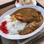 健やか食堂 - エビフライカレー 660円