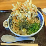 う道 - かき揚げぶっかけ