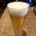 スルエシー - ドラフトビール（Mサイズ）税別525円