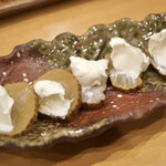 のがみ - いぶりがっこのクリームチーズ