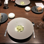 グラール - 赤イカ(三陸)、カリフラワー(名取)、カボス