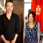 そば茶屋 極楽坊 - 息子さんご夫婦