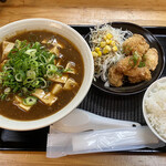 Chuukai Shokuya Tamariba - 麻婆麺のラーメン定食