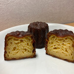 カズノリ イケダ アンディヴィデュエル - 料理写真:高さは低めのカヌレです