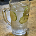 旬ものと日本酒 とみ笑 - 生すだちサワー