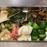 旬ものと日本酒 とみ笑 - 漬物持ち帰り