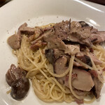 寿し処 春道 - ポルチーニ茸のパスタ