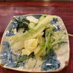 寿し処 春道 - 漬物