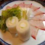 ツバメキッチン - 寒鰤しゃぶしゃぶ