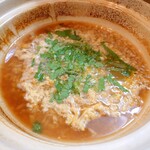 ツバメキッチン - ブリしゃぶの〆に雑炊