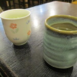 湯呑みは男女用で！