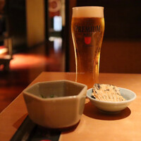 玄品 大阪 梅田東通 ふぐ・うなぎ・かに料理 - 生ビール･湯引き･骨せんべい