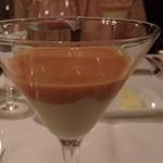 ラ ブラスリー - 2012.8 珍しい冷たいトマトのスープ フヌイユのバヴァロアワ入り