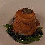 ラ ブラスリー - 2012.8 舌平目のスフレー小海老添え ロブスターソース