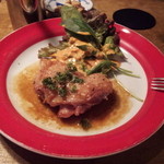 天 - チキンソテーのレモンソース