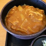 ゆで太郎 - セットのカレー