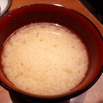 とんかつ 神楽坂 さくら - ⚫しじみの味噌汁