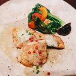Cafe SEKIMIYA - お魚料理:真鯛のソテー