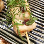 焼き鳥 ばかちん - うめしそささみ