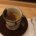 鮨 ENJI - 白子の茶碗蒸し　梅餡がけ