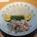 ふぐ 福治 - ふぐ刺し