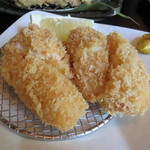 とんかつ 串揚げ 優膳 - カニクリームコロッケ（2012/08）