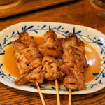 鈴芳 - 2012.8 もつ焼シロ（3串450円）