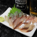 居酒屋 きよし - 2012.8 とびうお刺（200円）刺身が200円という驚異的価格