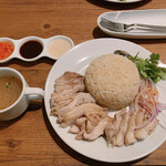 ChaBaNa - 海南鶏飯　蒸し鶏(肉増し)ランチ
