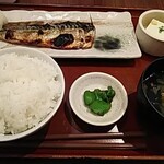 魚角 上石神井店 - 焼きサバ定食