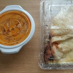 アニサ - チキンカレーとチーズナンです