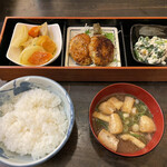 Chidori tei - ランチ(つくね照り焼き)