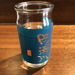 らあめん あじるく - ワンカップで出されるお冷(^^;