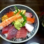 お食事処 たねいち - 海鮮丼　2012/03