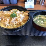 かつ庵 - 料理写真:ロースかつ丼（並）