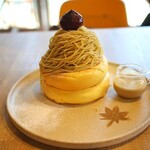 3 STARS PANCAKE - 極上岩間栗モンブラン