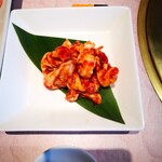 焼肉 徳寿 - ハーフ　辛みそホルモン