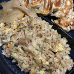 幸楽苑のからあげ家 - チャーハンアップ！ザーサイ付き