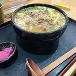 やまびこ弁天 - ダブルカレー肉盛