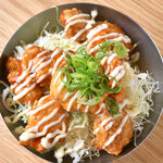 Spicy mayonnaise rice bowl
