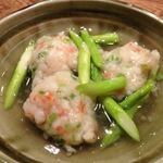 asparagus dumplings